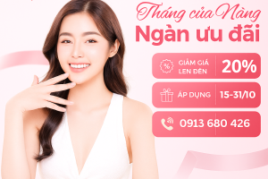 NHA KHOA TRÍ TÂM MỪNG NGÀY PHỤ NỮ 20/10 – KHUYẾN MÃI ĐẶC BIỆT CHO KHÁCH HÀNG NỮ!